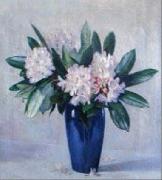 unknow artist Rhododendrons by Clara Burbank USA oil painting artist